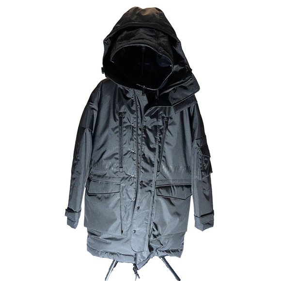 DSQUARED2 Mens Technical Double-Layered Jacket Size 50 L S74AA0171 S49764 900 NW - Picture 3 of 16